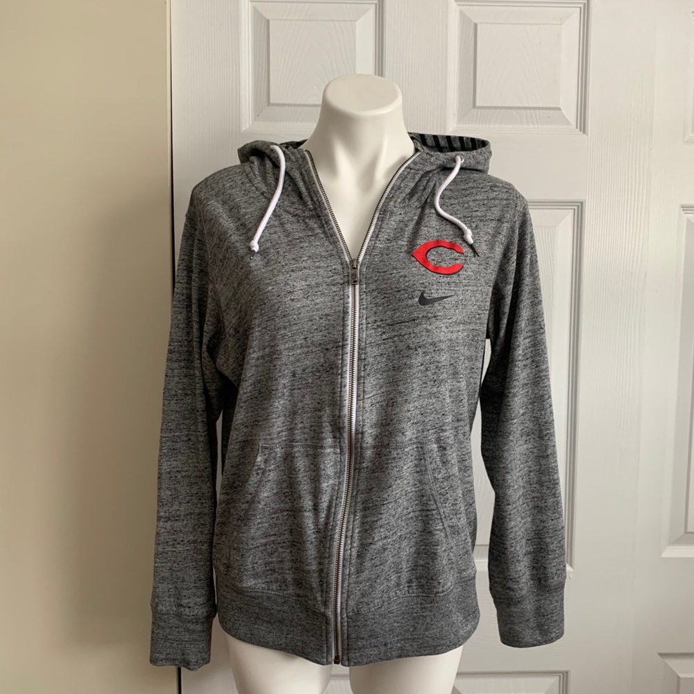 Nike Cincinnati Reds Zip-Front Hoodie